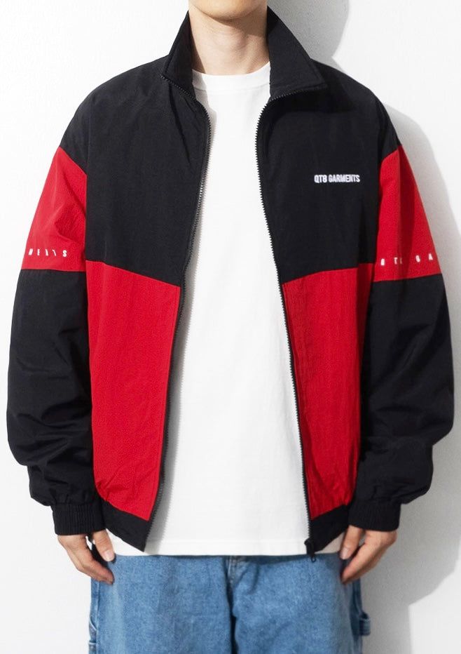 MF Old Track Jacket (Black/Red)
