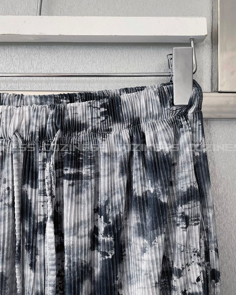 [Made] Printed Pleats Pants (2 colors)