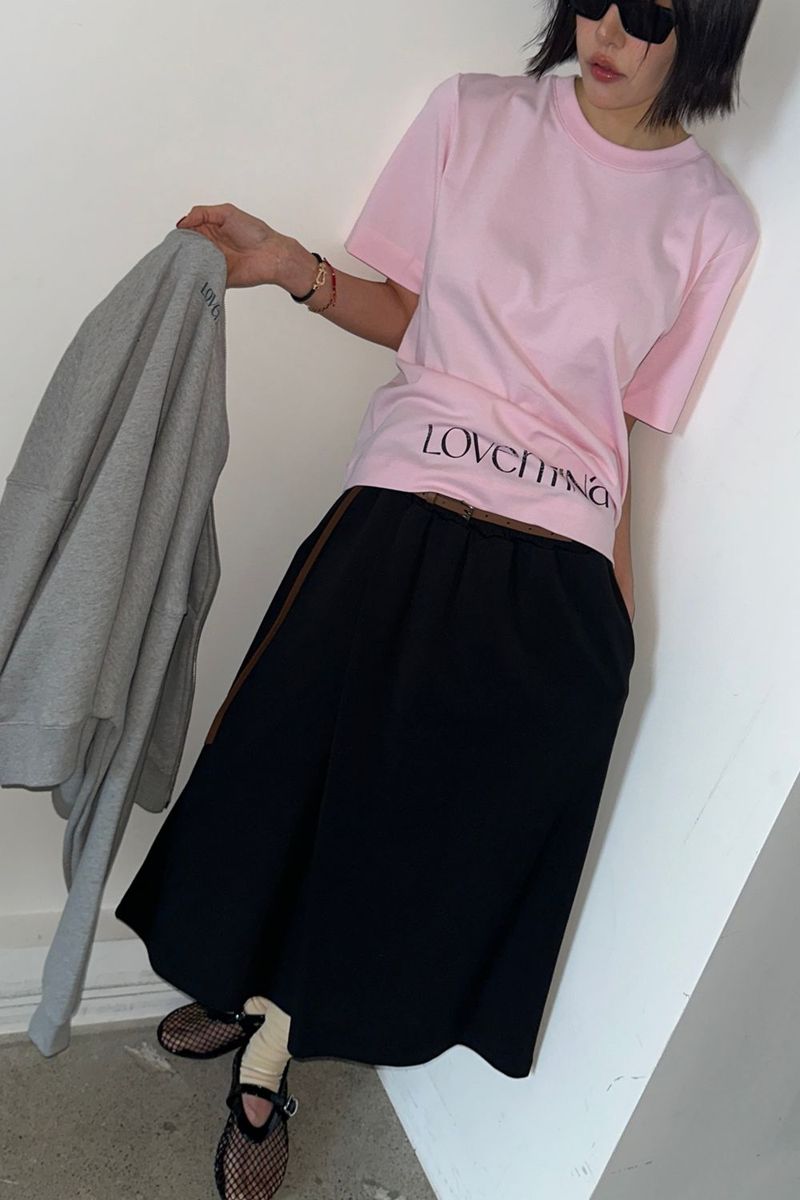MULTI PRINTING TEE_PINK