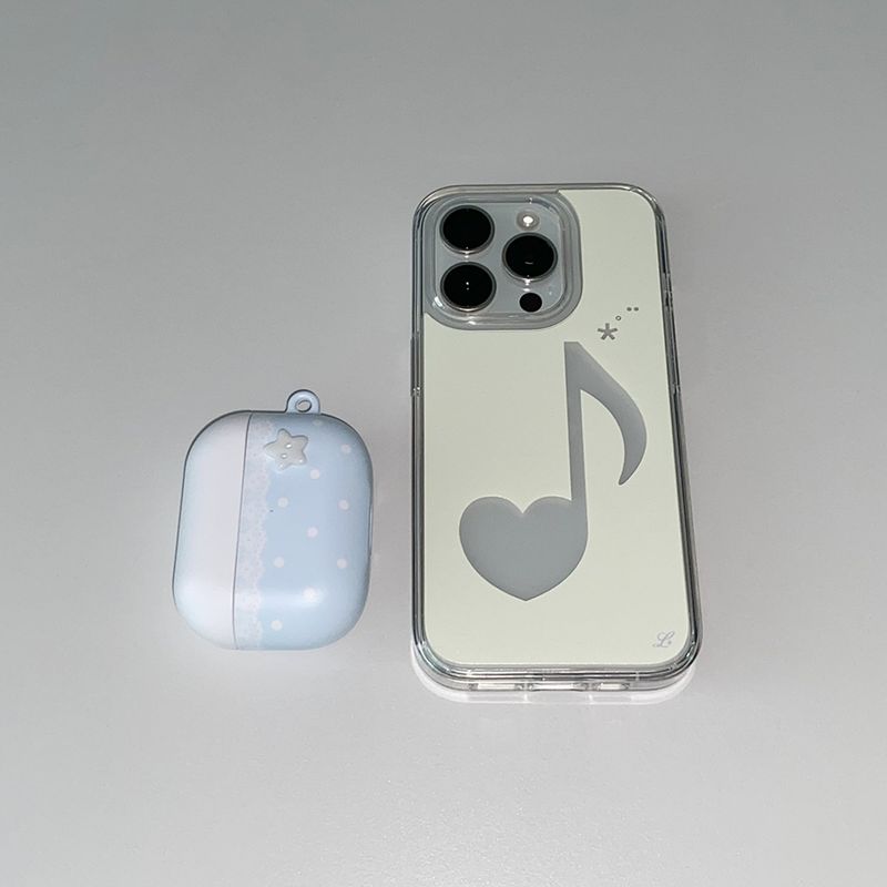 [MADE] MELODY PHONE CASE (clear jelly hard)