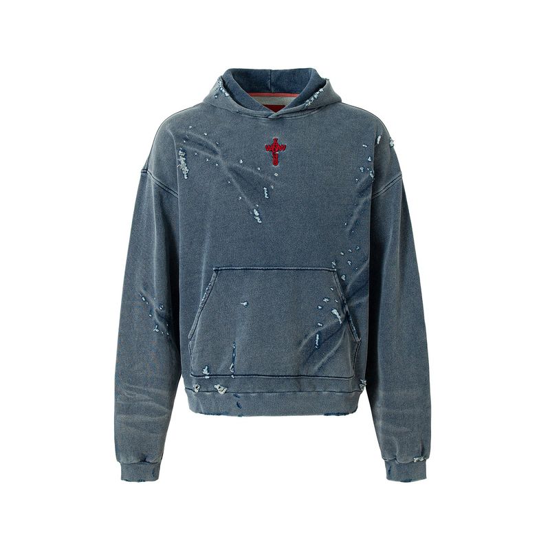 WANGXINGYU（ワンシンユー）の「TIE SPRAYED HOODIE（Tops）」