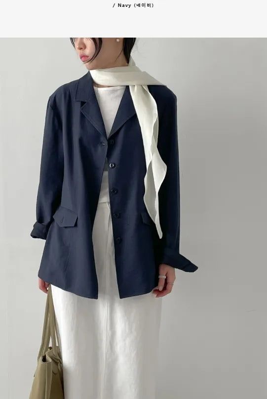 INCHANT ME（インチャントミー）の「Polka Rayon Loose Fit Jacket（Jackets/Outerwear）」