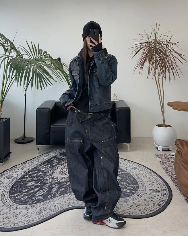 Garment Leather Tracker Jacket