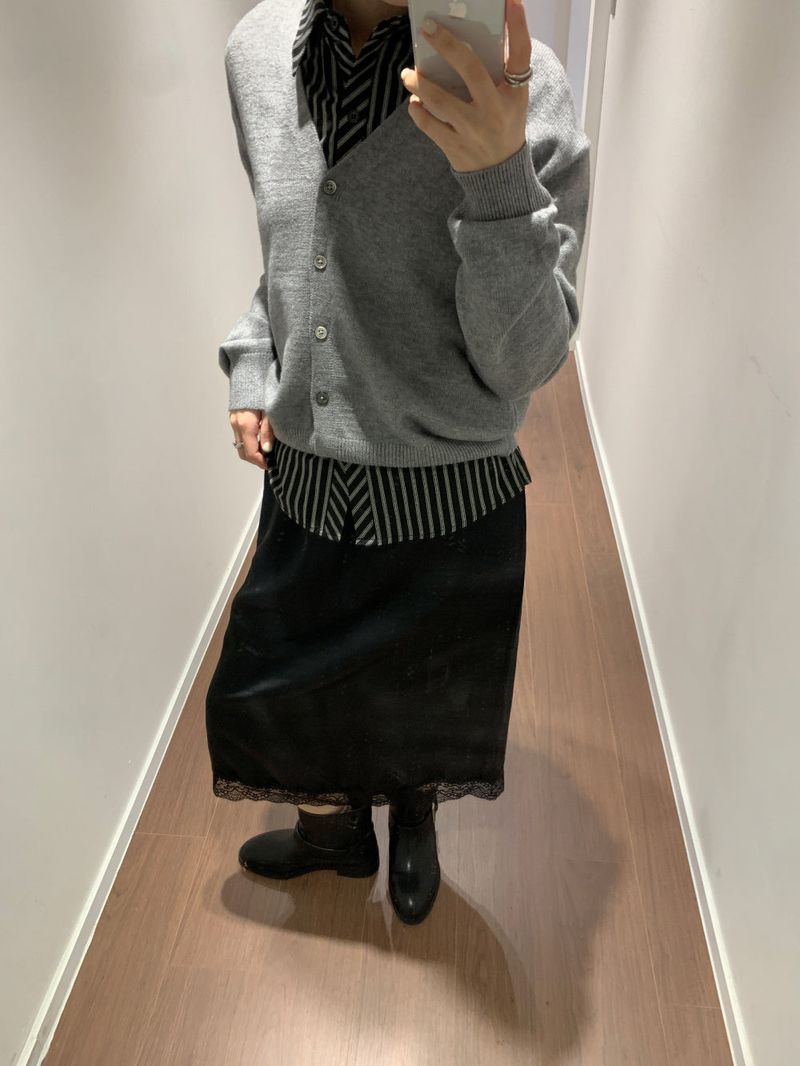ダーリンシルキーレーススカート (3color)