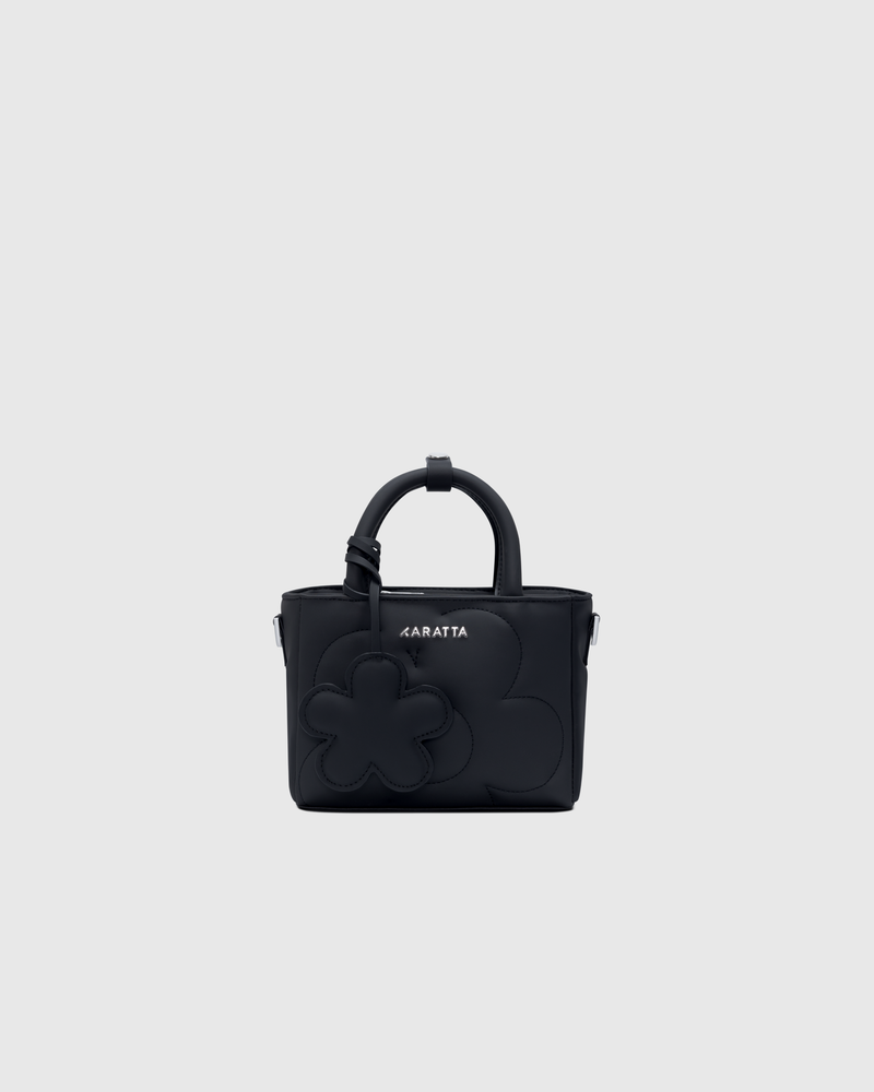 KARATTA（カラッタ）の「AIRBAG FLOWER BLACK | FLOWER TAG BLACK (FREE)（Bags）」