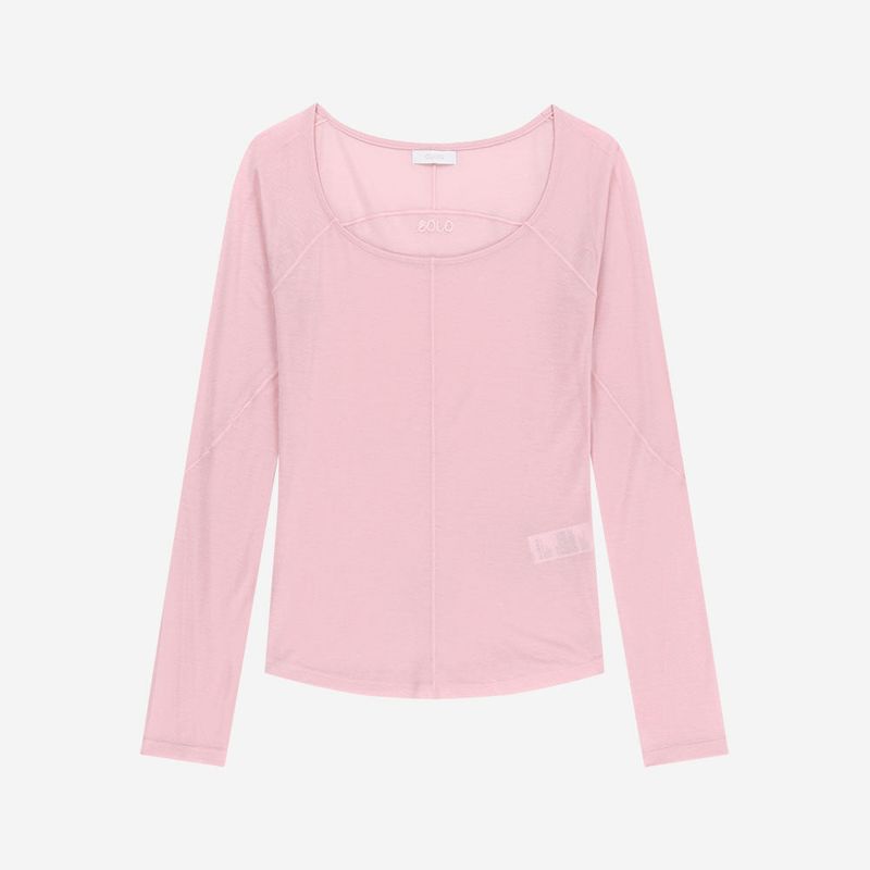 Flatseam Longsleeve Top / Pink