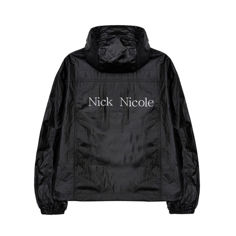 NICK&NICOLE(ニック&ニコール)の「NICOLE HOODY BLOUSON JUMPER_BLACK(Jackets/Outerwear)」