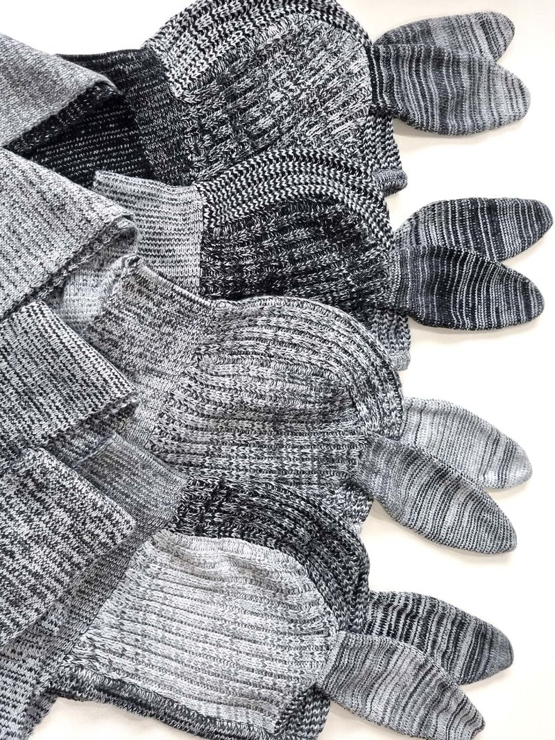 Rabbit Ear Balaclava Muffler(BK)