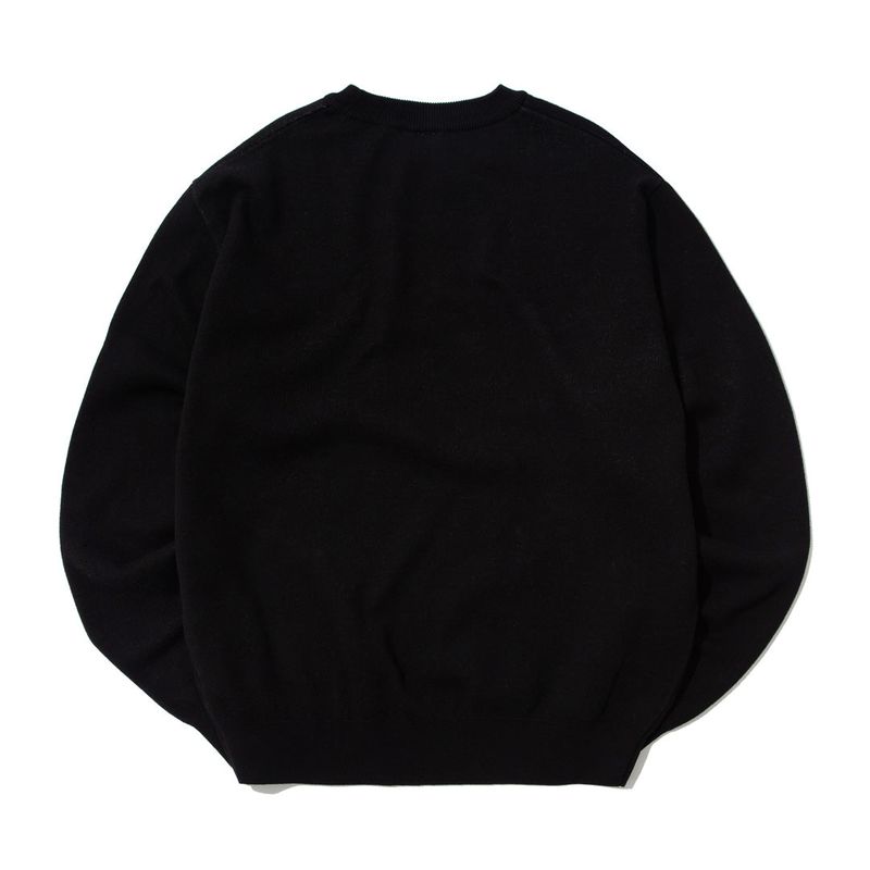 CAT BUTLER Knit Sweater (BLACK)