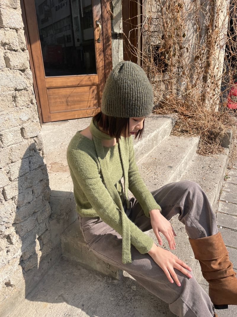 Chestnut latte wide pants