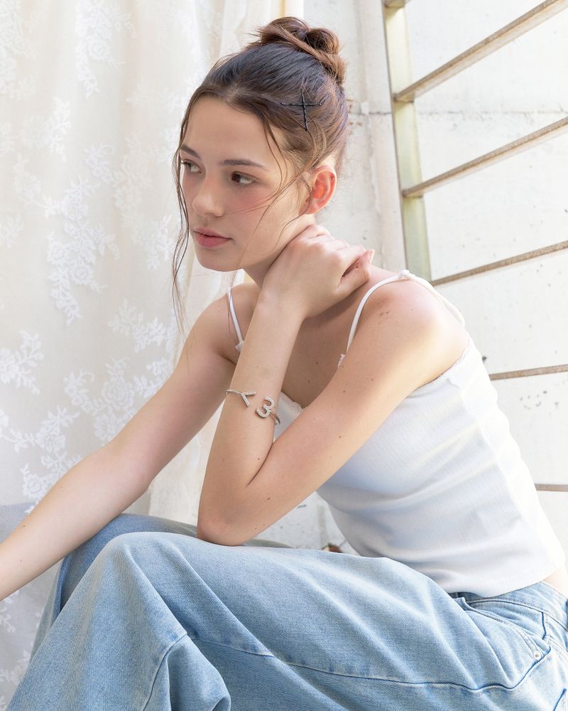 Split Heart Bangle