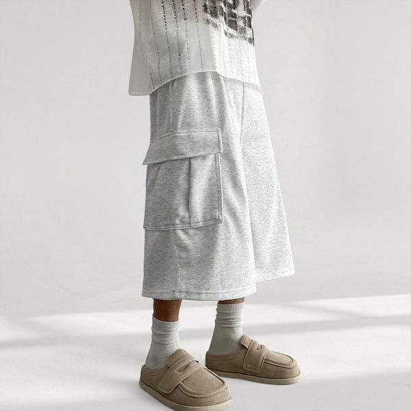 voarc（ボアク）の「Dark Banding Cargo Sweat Bermuda Pants (4 colors)（Pants）」