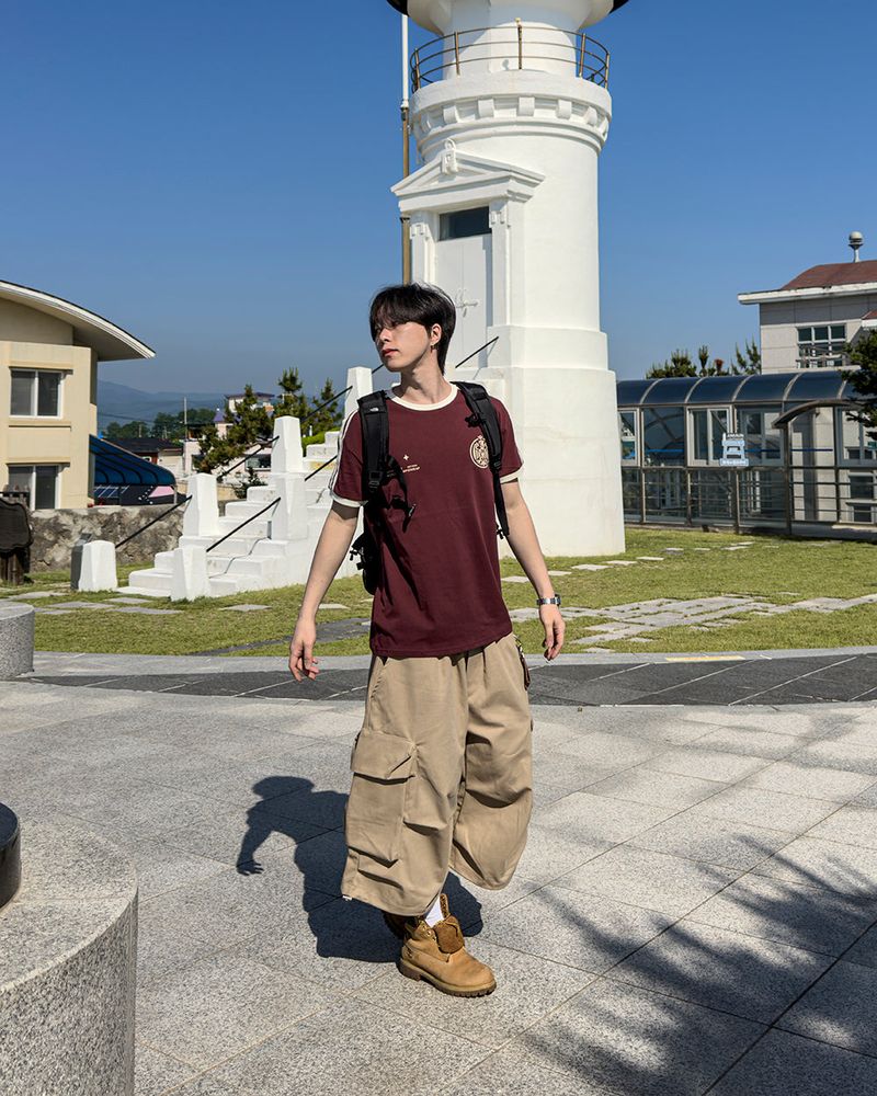 Jorbic 3D Cargo Bermuda Pants