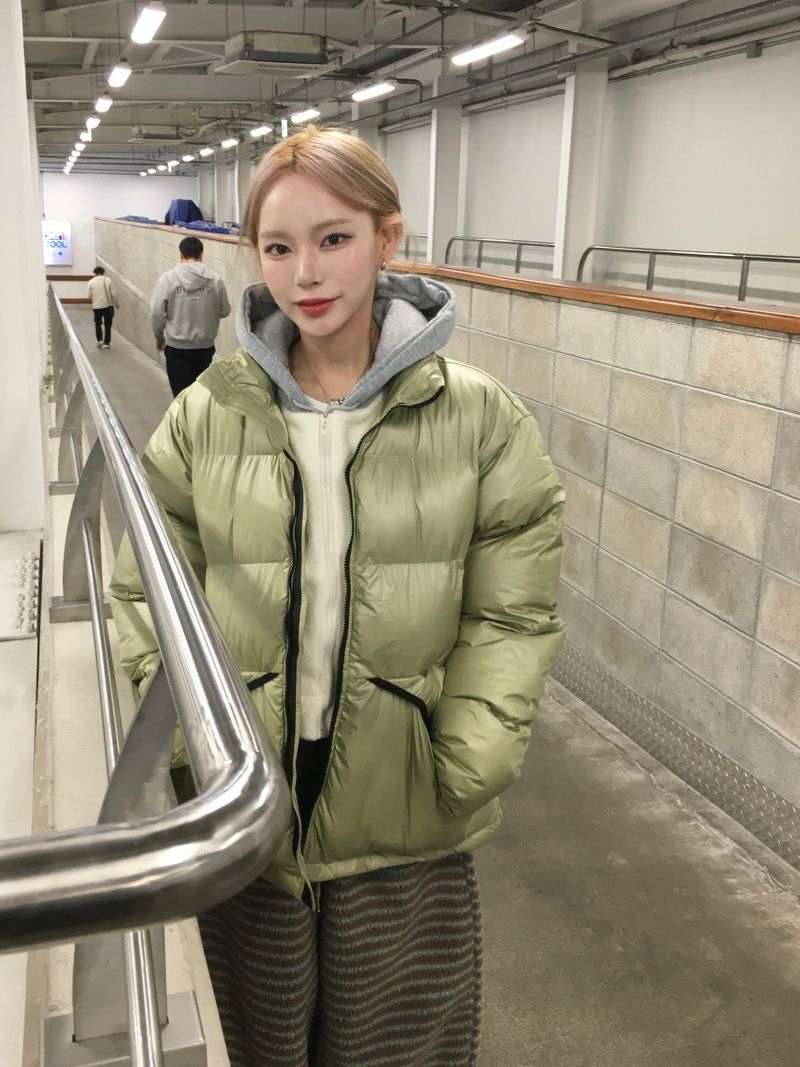 Arctic Glossy Puffer Short Padding (5c)