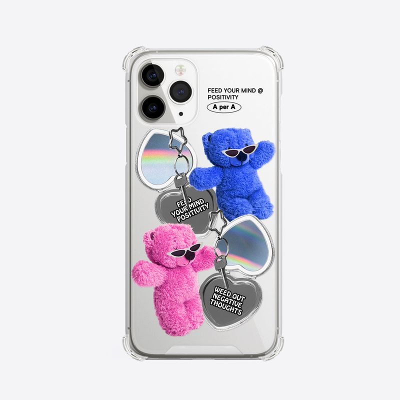 A per A(エイパーエイ)の「Heart mirror N 2bear(Hats)」