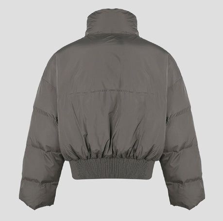 Ote High Neck Crop Puffer Padding
