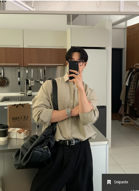  Square Pocket Overfit Corduroy Shirt