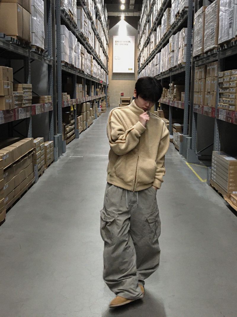 Sherpa Track Fleece Zip-Up