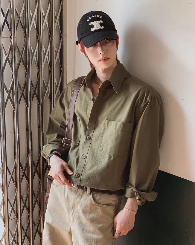 Benon Damaged Field Shirt Jacket