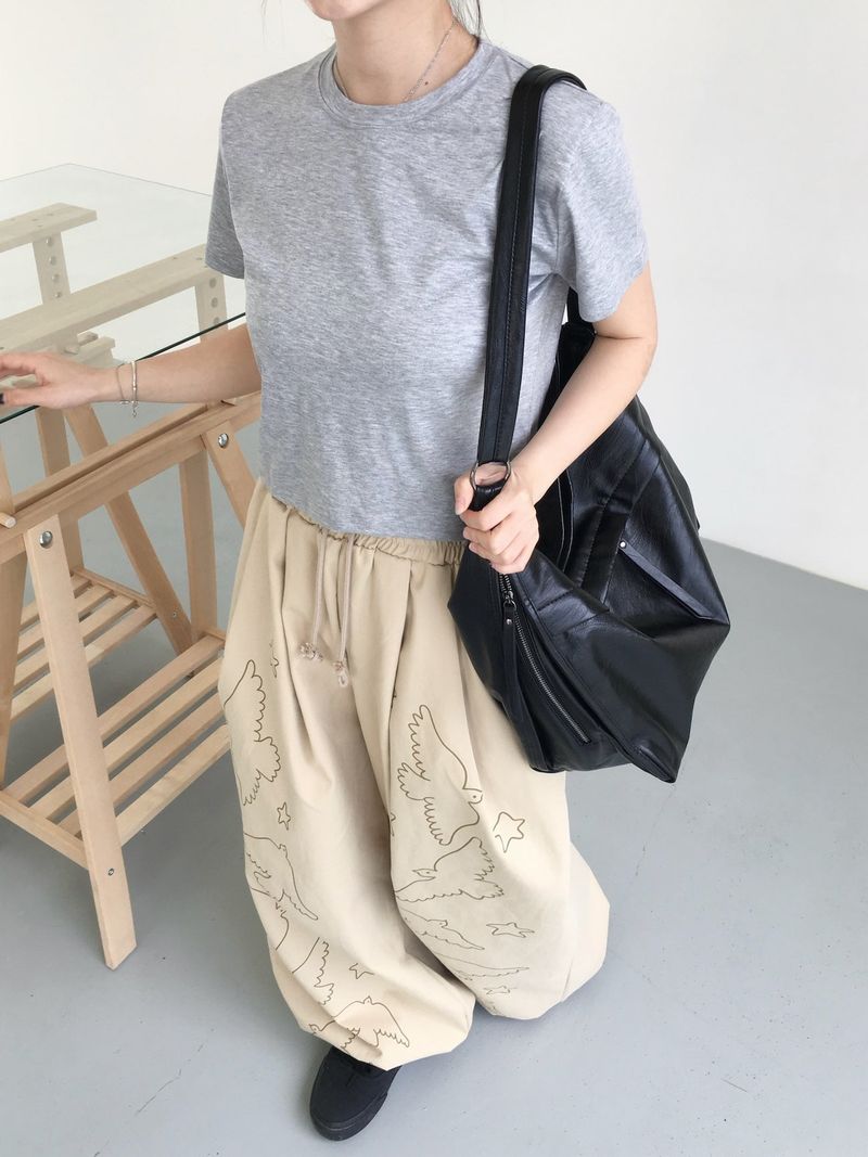 Daily Crop Short Sleeve (10c)