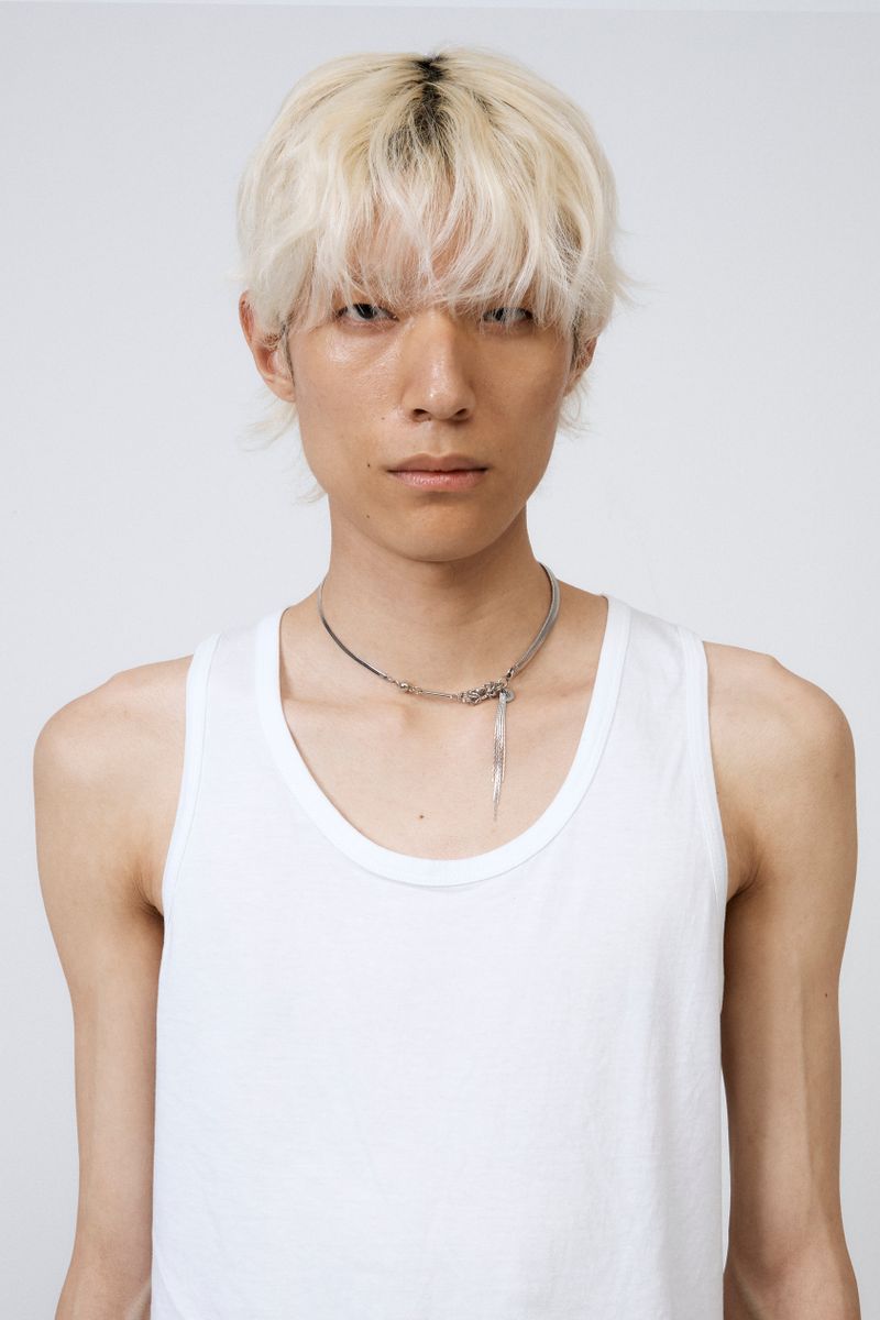 MIX TAIL NECKLACE SILVER