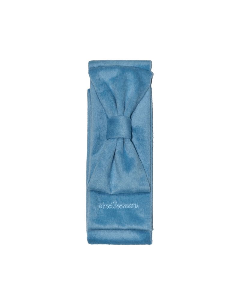 Ribbon Muffler_Fairy blue