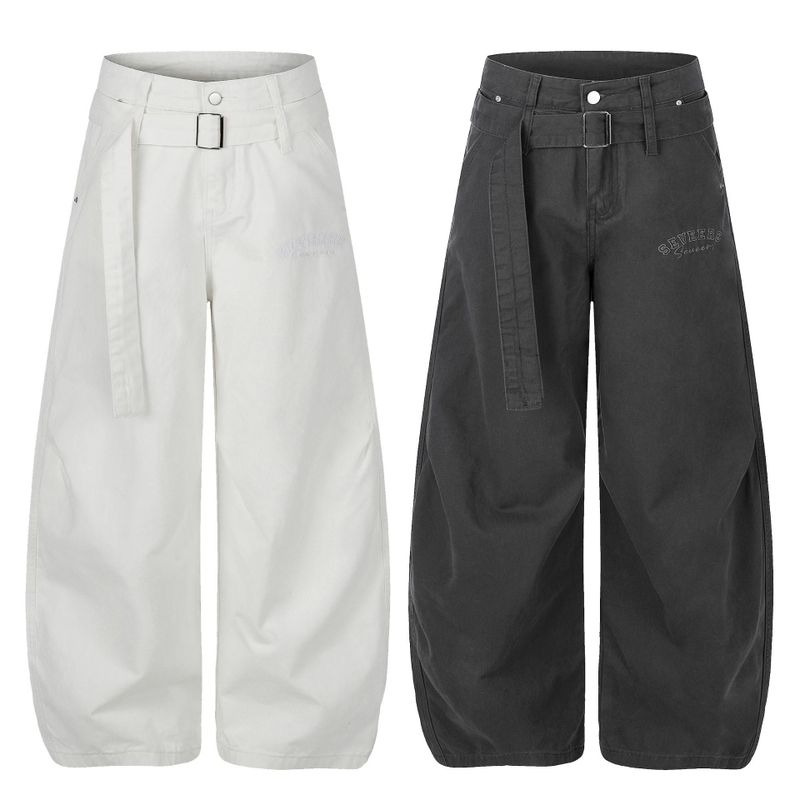 Tovena Belted Balloon Pants