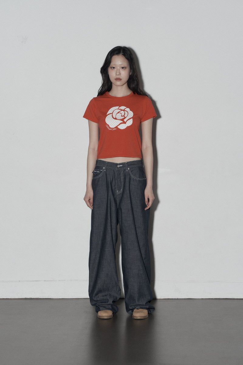 dot rose t (red)