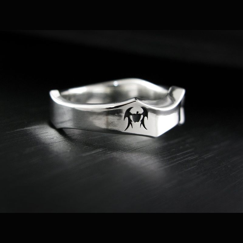 Destiny Ringlet silver ring