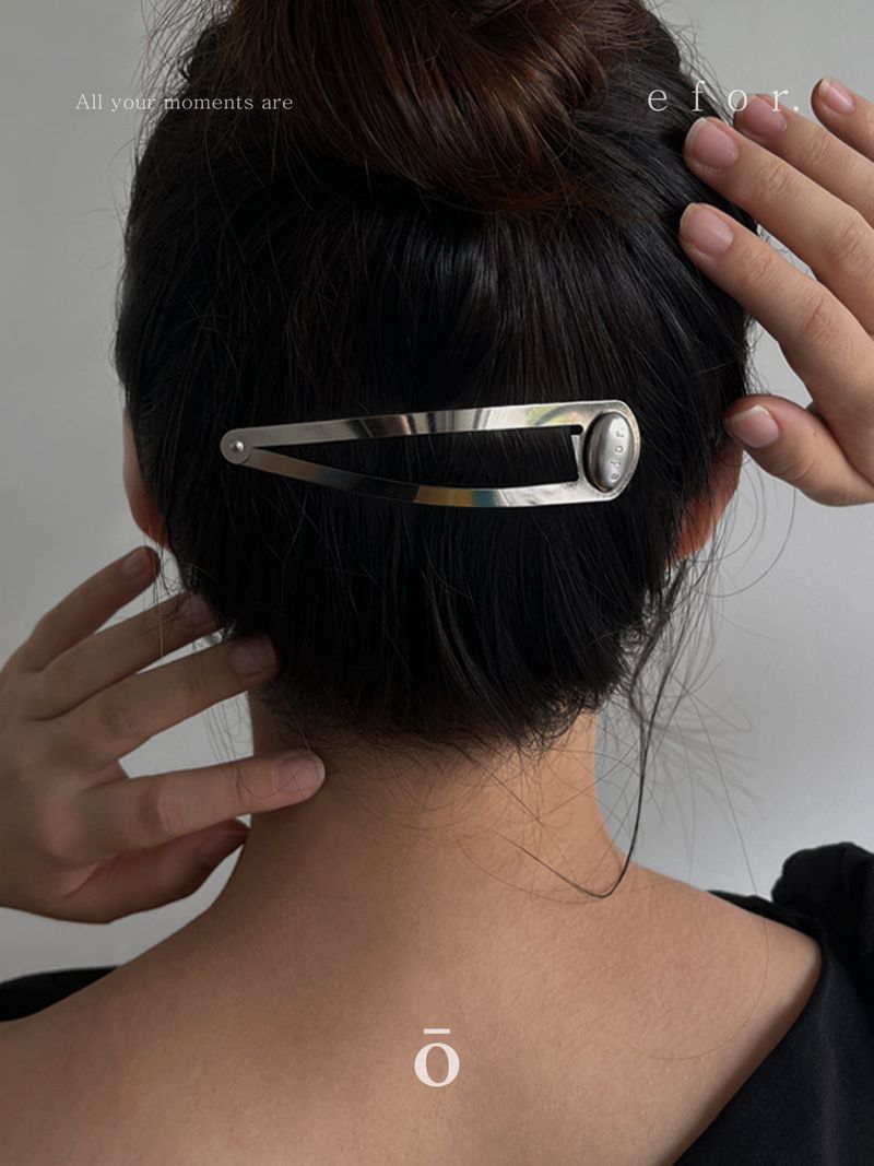 e f o r .(エフォール)の「Logo Button Hair Pin 10cm(Hair Accessories)」