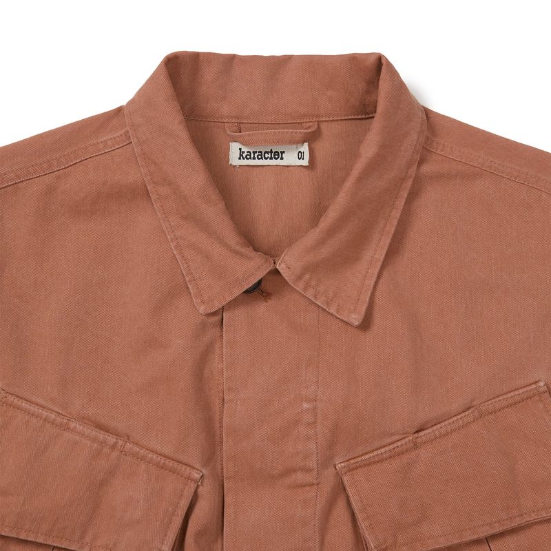 Quiet Trucker Jacket / Amber