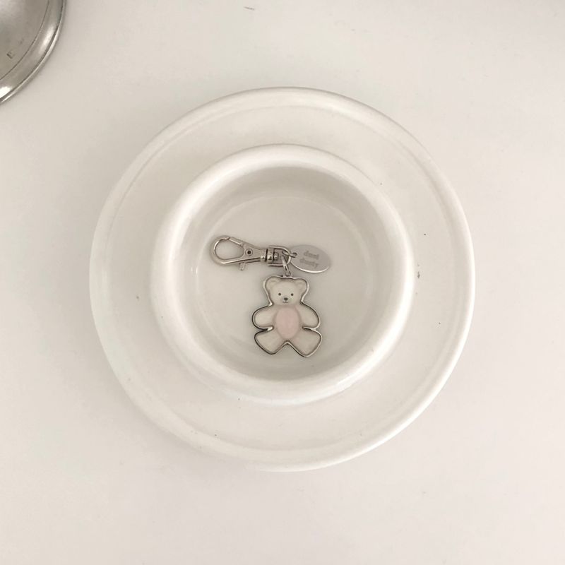 teddy bear keyring [3 color]