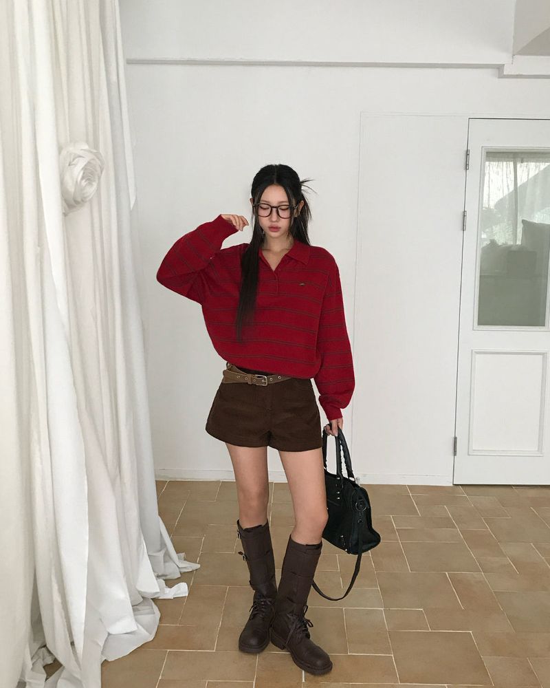 [ORIGINAL] Rain Corduroy Short Pants