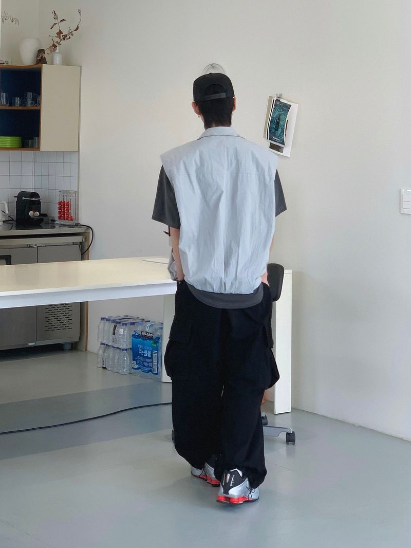 ファービットアンバランスカーゴバルーンパンツ 6C