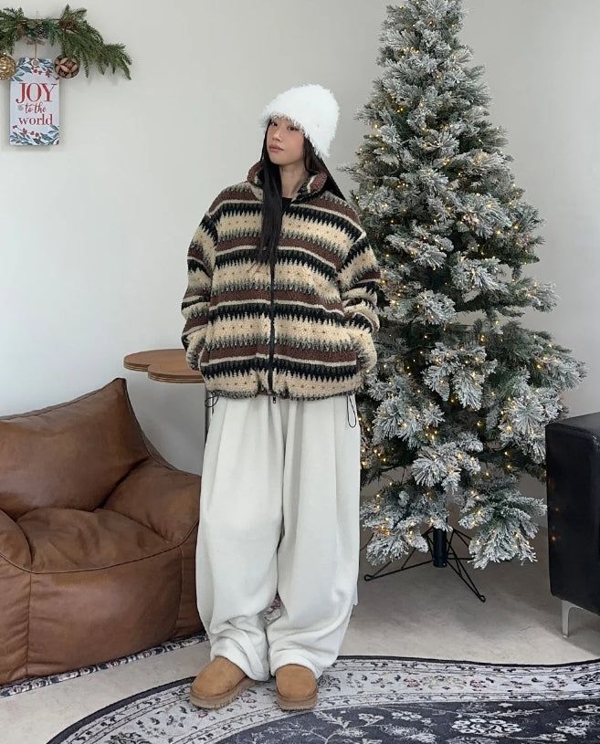 Lupe Fleece Wide Pants