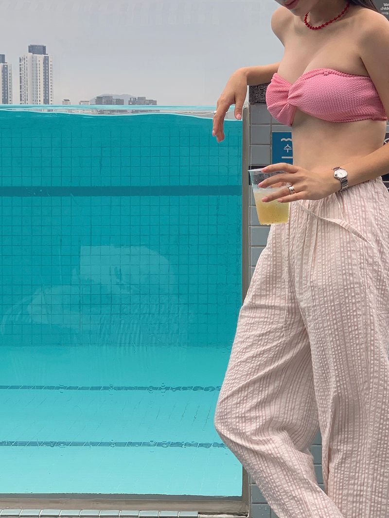 [MADE] REM SEERSUCKER PANTS
