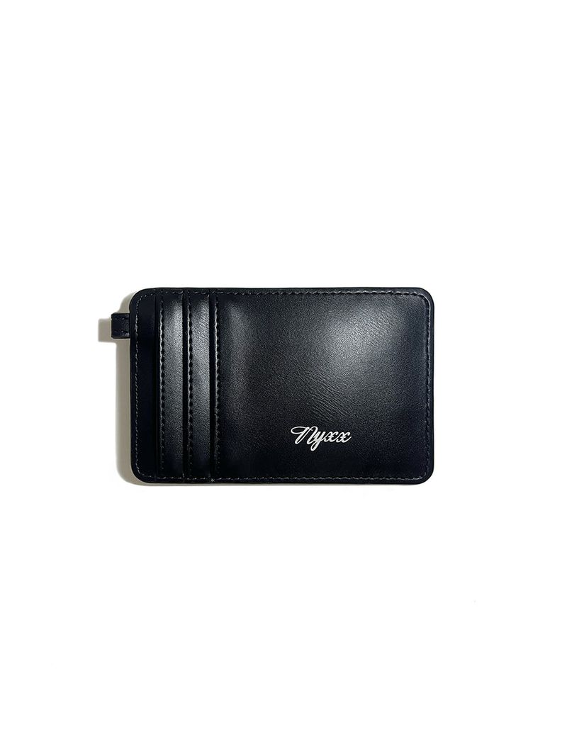 CAMERA CARD WALLET BLACK