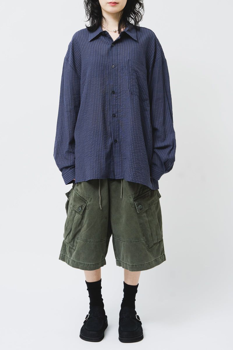 Washed Cargo Bermuda Pants (4color)