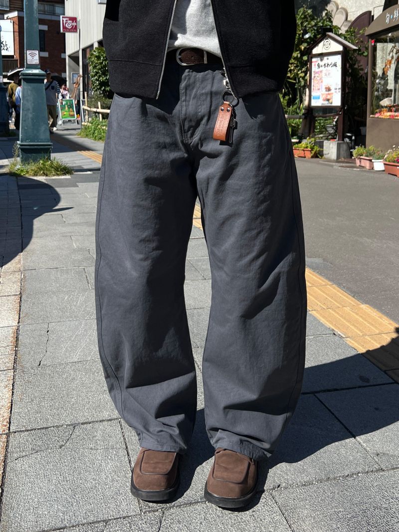 ESOO（イス）の「Neutral Triple-Stitch Cotton Pants (2 Colors)（Pants）」