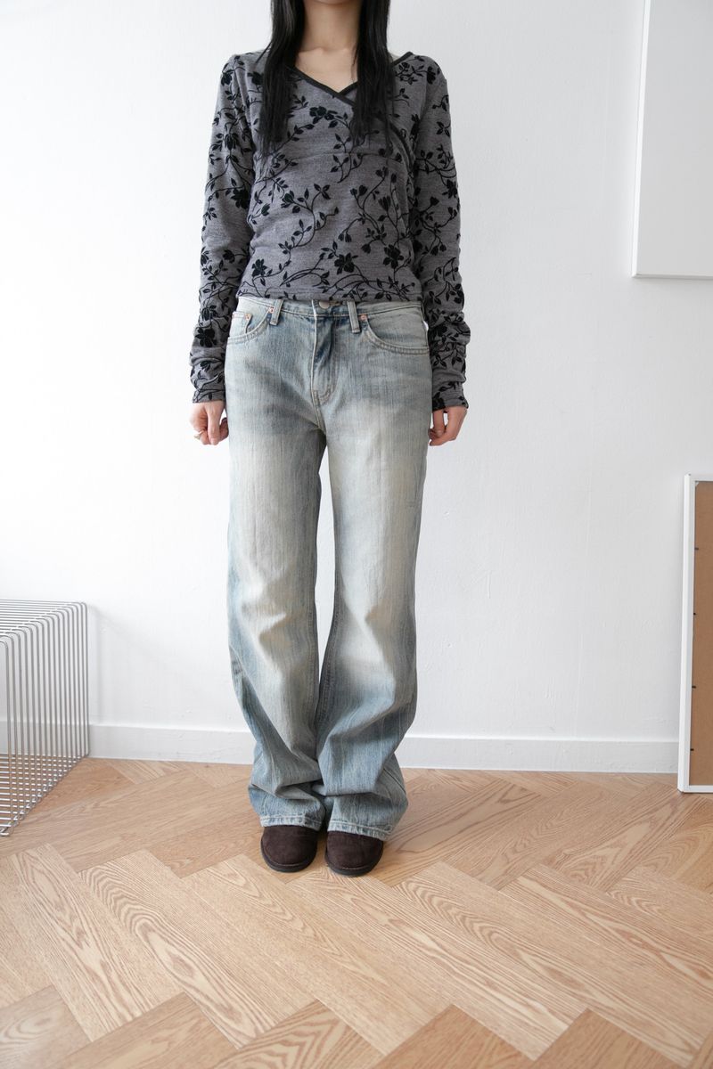 omoosoohy(オムスヒ)の「vintage washing bootscut denim(S-L)(Pants)」