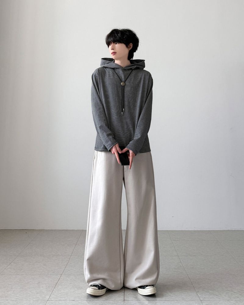 Phil Layer Stripe Hoodie