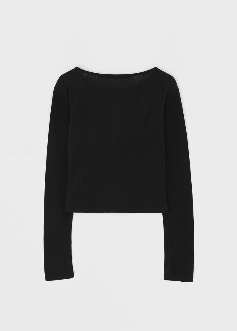 [B-BASIC] Punching Cardigan (2 Sizes)