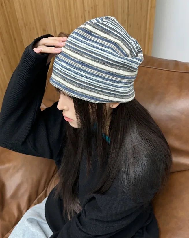 SATIIIZ（サティーズ）の「Raf Stripe Beanie（Hats）」