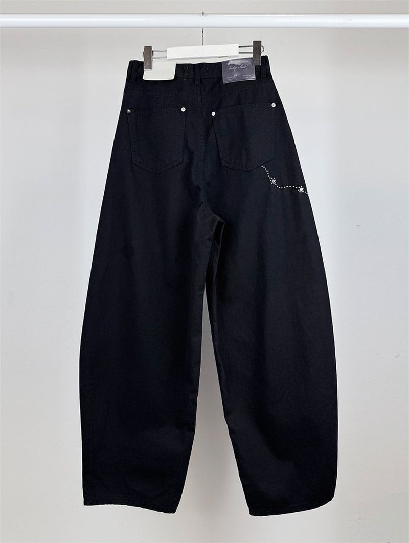 CHAINPIECE BALLOON PANTS