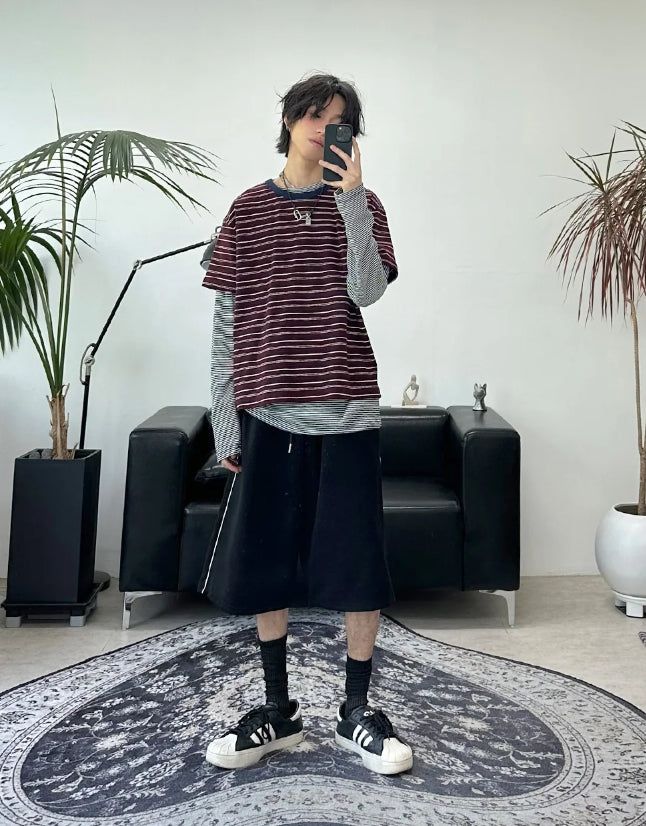 Eder Striped Short Sleeve Tee