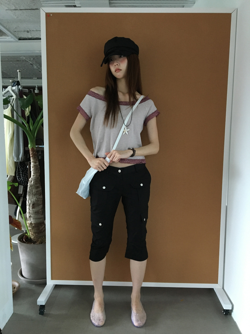 Street flap half pants (2color)