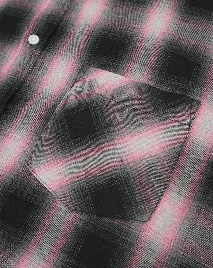Spray check shirt