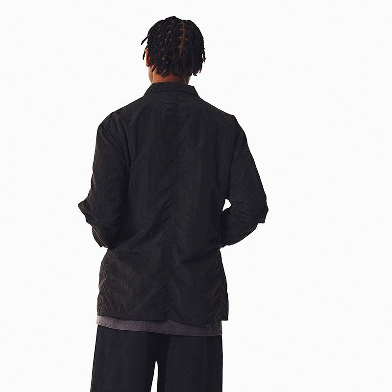 NYLON WRINKLED BLAZER