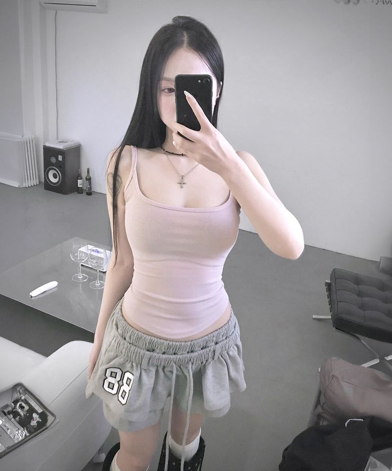 meego（ミーゴ）の「cloudy sleeveless (6colors)（Tops）」