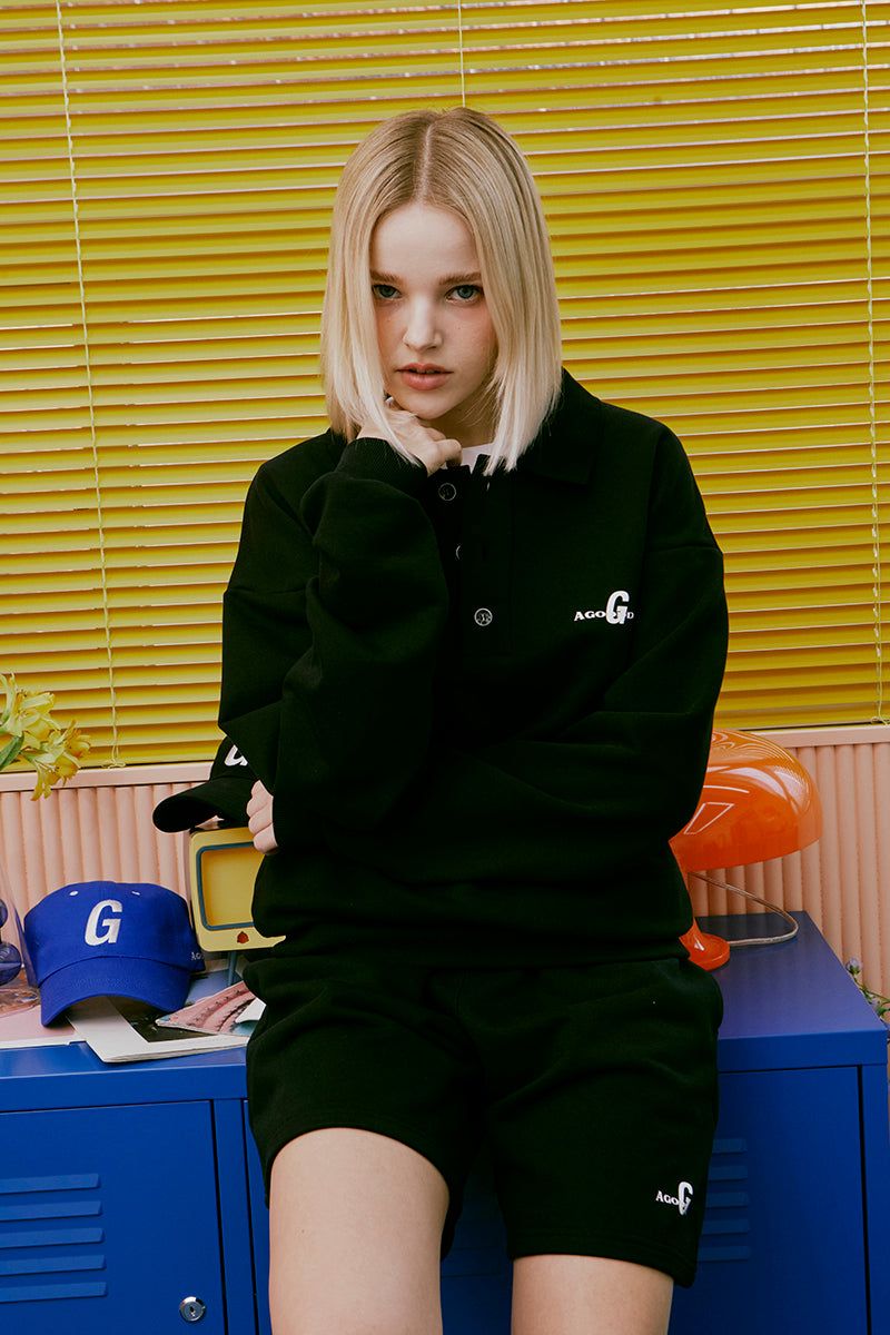 YOKO HALF PANTS (black)